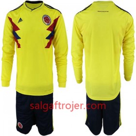 Colombia Fodboldtrøjer Børn Hjemmebanesæt VM 2018 Langærmet